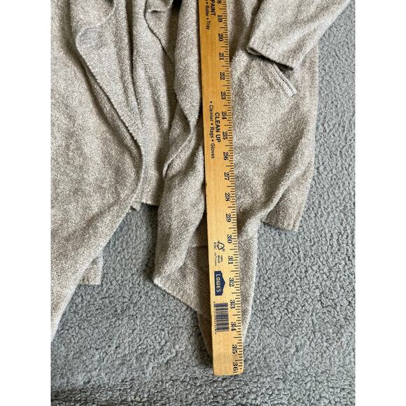 Barefoot Dreams CozyChic Lite Island Wrap Cardigan Small Open Soft Sweater Beige - Picture 11 of 16
